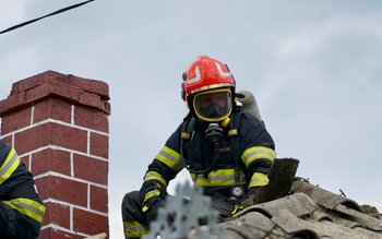 Acoperișul unei case din Botoșani …