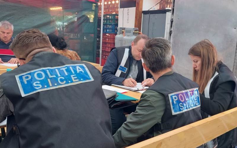 Acțiune a polițiștilor Serviciului de Investigare a Criminalității Economice la Cornișa