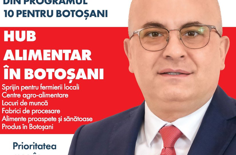Ce înseamnă HUB-ul alimentar propus de candidatul PSD pentru Consiliul Județean, Lucian Trufin