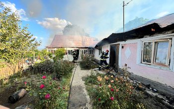 Incendiu izbucnit la o casă …