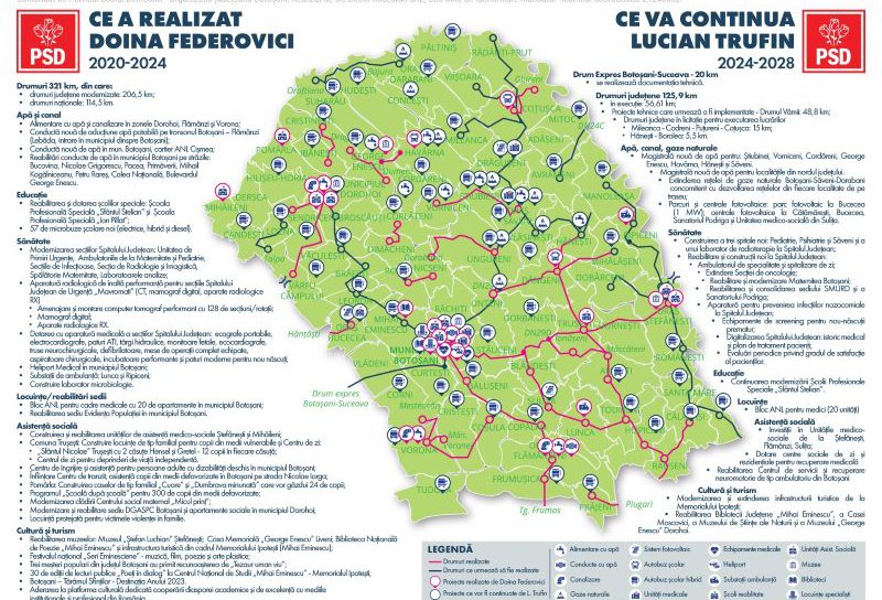 Ce drumuri din județul Botoșani va asfalta Lucian Trufin în prima parte a mandatului de președinte al Consiliului Județean