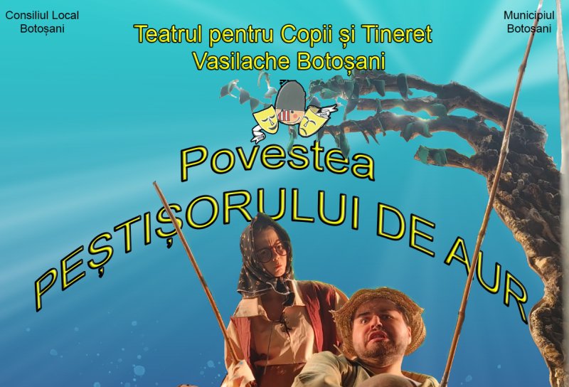 Povestea peştişorului de aur la Teatrul Vasilache