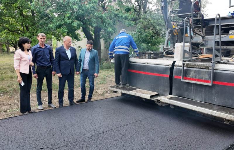 Un nou sector de drum județean reabilitat - FOTO