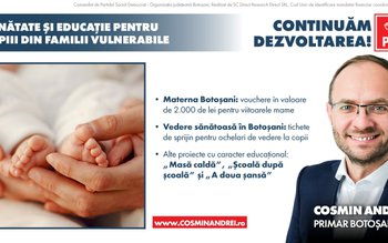 Programele primarului Cosmin Andrei pentru …