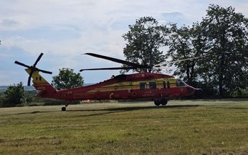 Elicopterul SMURD Black Hawk a …