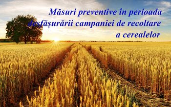 ISU Botoșani: Campanie de recoltare …