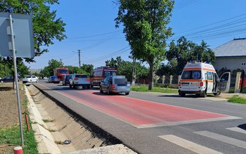 Trei mașini au fost avariate …