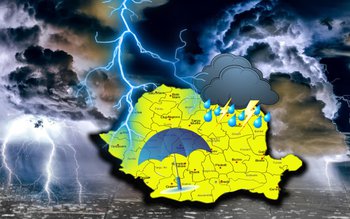 Județul Botoșani sub cod galben …