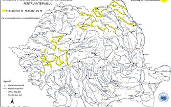ATENȚIE! Risc de inundații pe …