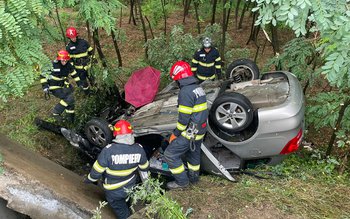 Accident rutier la Baisa: Cinci …