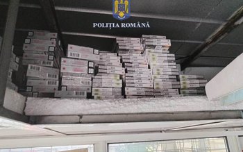 Modul stradal tapetat cu țigări …