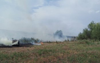 Un incendiu violent izbucnit pe …