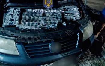 Țigarete descoperite de polițiști sub …