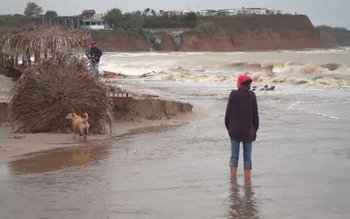 Litoralul, distrus de un ciclon …