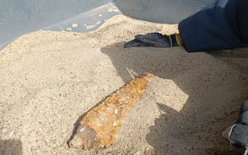 Element de muniție descoperit de …