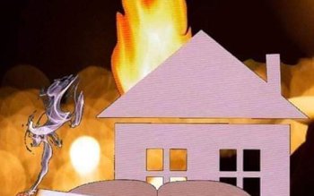 O casă a rămas fără …