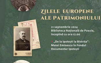 Zilele Europene ale Patrimoniului la …