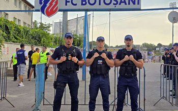 Măsuri de ordine publică la …