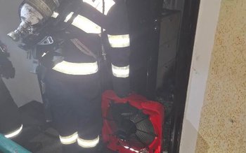 Incendiu violent izbucnit într-un apartament …