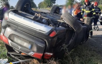 ACCIDENT! O femeie și fiul …