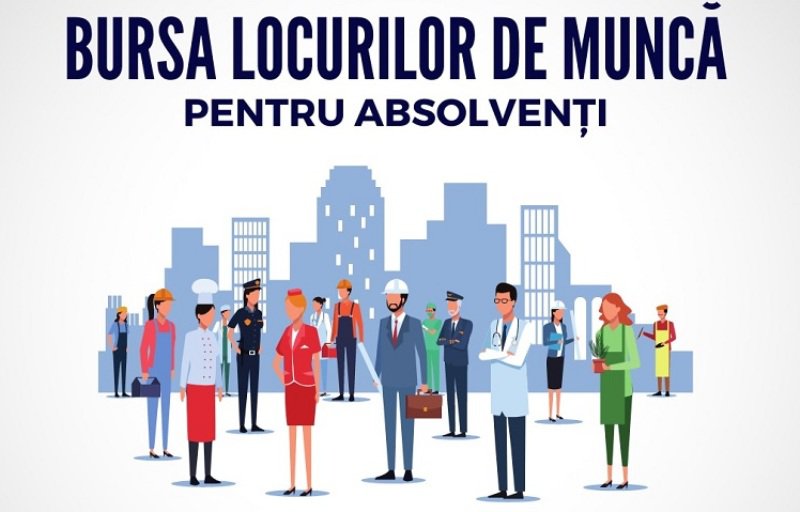 308 locuri de muncă oferite la Bursa Locurilor de Muncă pentru absolvenți