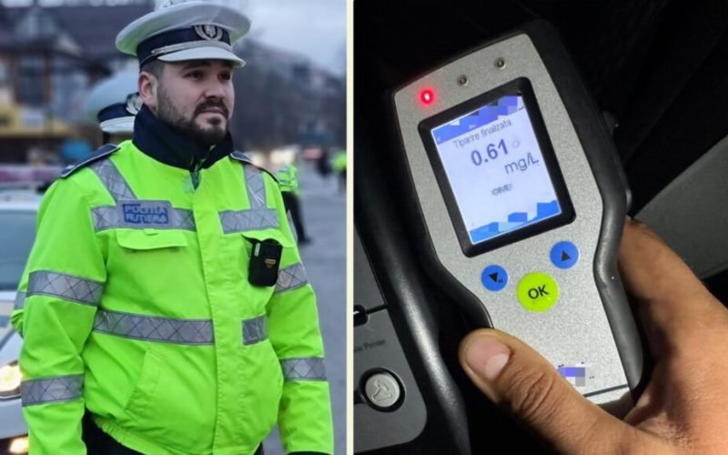 Șoferi depistați de polițiști sub influența alcoolului la volan