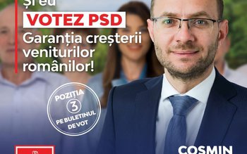 Cosmin Andrei: „Am votat pentru …