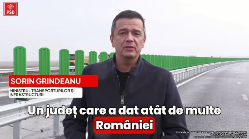 PSD Botoșani: „Autostrada Moldovei va lega județul la dezvoltarea României: investiții și locuri de muncă pentru tinerii din Botoșani”