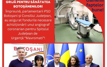 Angiograful ultraperformant ajunge săptămâna viitoare …