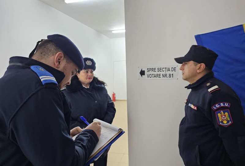 Activități desfășurate de structurile MAI Botoșani: 11 sesizări de incidente electorale sunt curs de verificare