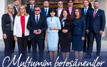 Doina Federovici: Mulțumim botoșănenilor care …