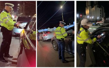 Razie nocturnă în municipiul Botoșani