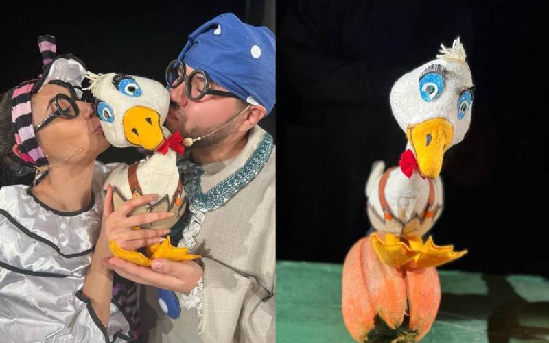 Păţaniile unui pui de gâscă lăudăros „Nelu GâscăNeluʼ”, la Teatrul Vasilache