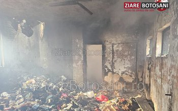 Un nou incendiu a cuprins …