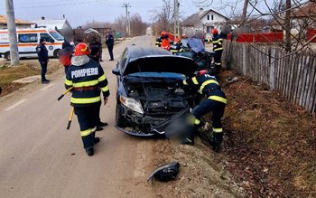 Bărbat rănit într-un accident rutier, …
