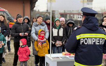 „Împreună, mai pregătiți” – pompierii …