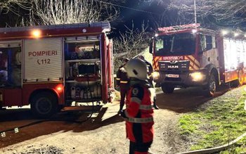 Incendiu violent la o gospodărie …