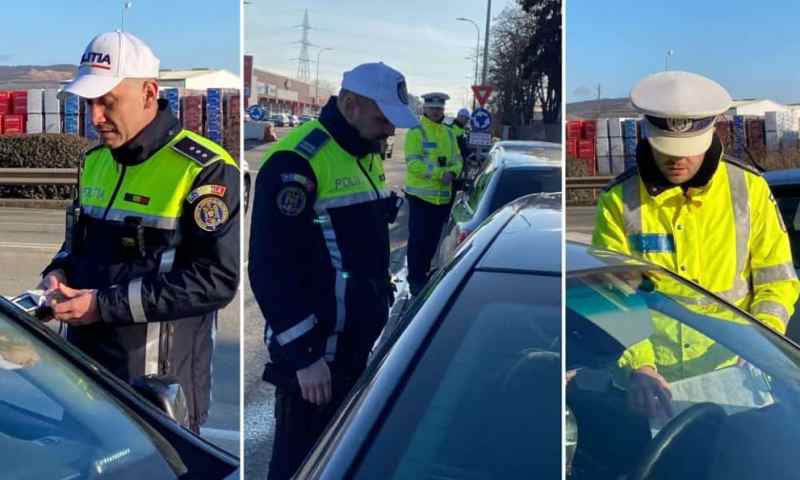 Acțiune a polițiștilor din Flămânzi: Au fost reținute 11 permise de conducere