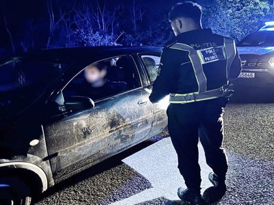 Tânăr fără permis descoperit în …