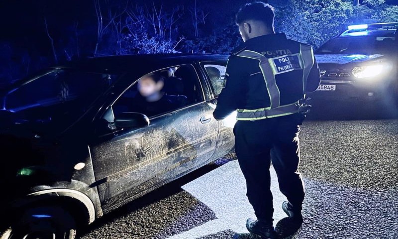 Tânăr fără permis descoperit în trafic de polițiștii de frontieră botoșăneni