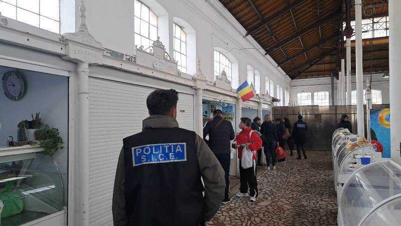 Acțiune a polițiștilor de investigare a criminalității economice. A fost suspendată activitatea a trei agenți economici