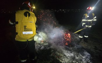 Trei incendii de vegetație uscată …