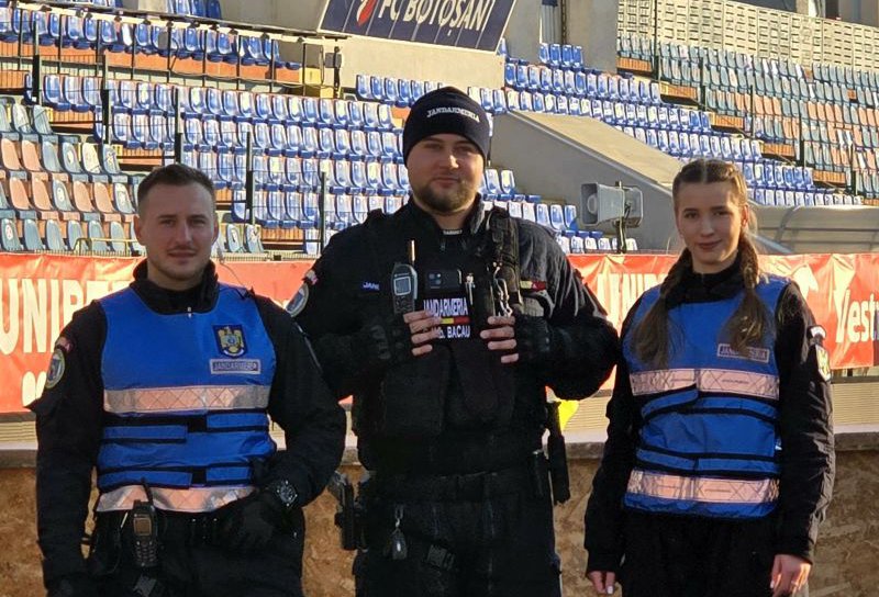 Măsuri de ordine publică pentru meciul dintre FC Botoșani și Unirea Slobozia