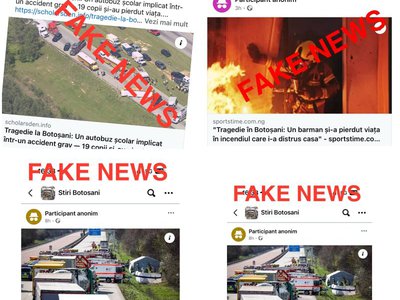 Atenție! ȘTIRI FALSE despre accidente …