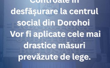 Prefectura Botoșani – Controale desfășurate …