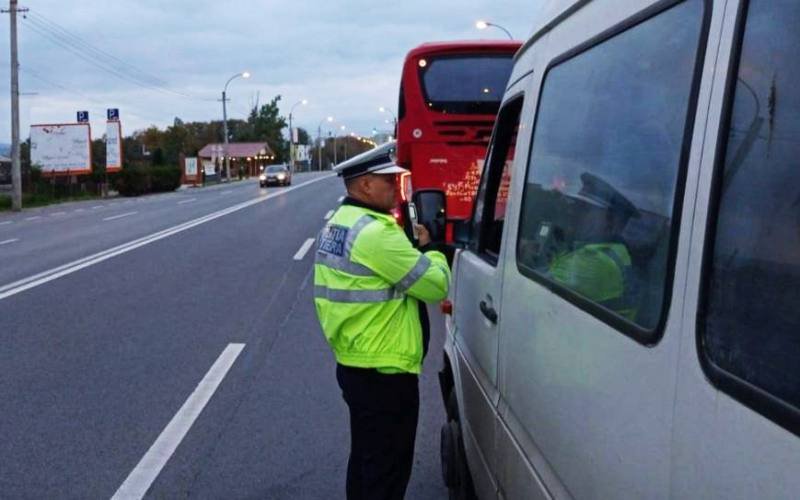 Acțiunea „TRUCK & BUS” desfășurată de polițiștii rutieri botoșăneni