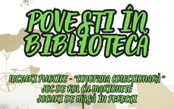 „Povești în bibliotecă” – lectură, …