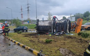Accident GRAV la ieșirea din …