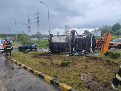 Accident GRAV la ieșirea din …
