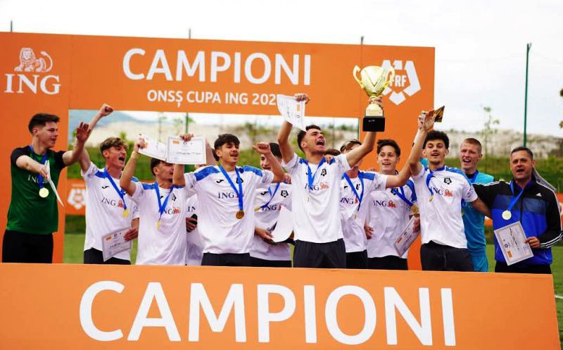 Rezultat istoric pentru Liceul cu Program Sportiv Botoșani: campioni naționali la ONSȘ FOTBAL – CUPA ING!